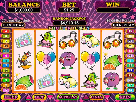 fruit frenzy slot